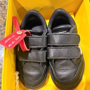 Off-White Kids Black Sneakers with Velcro